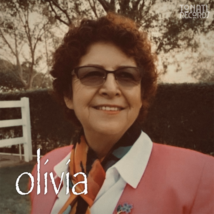The cover art for Jiloés' single "Olivia."